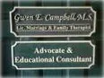 Gwen Campbell & Associates (Advocate and Educational Consultant)